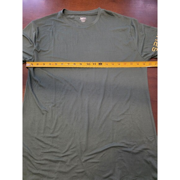 New Spyder Mens Green Loungewear T-Shirt Activewear Moisture Wicking Top NWT - Picture 7 of 7